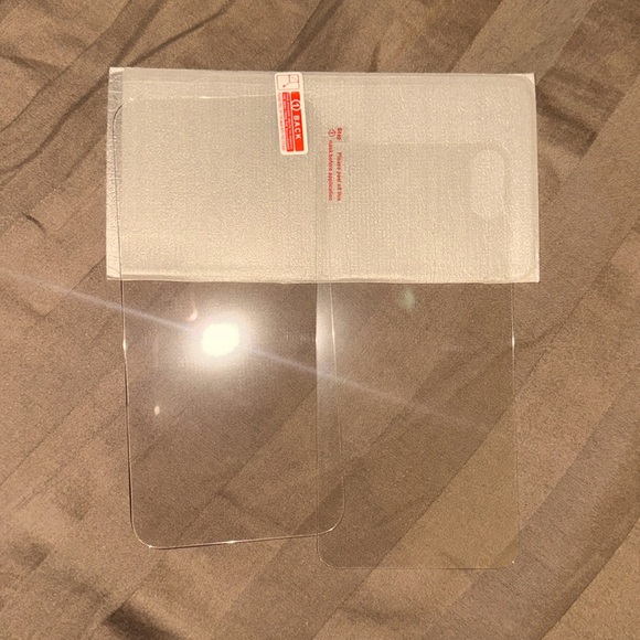 Front and back clear screen and rear glass protector iphoneXSMAXscreenprotector - Picture 1 of 2